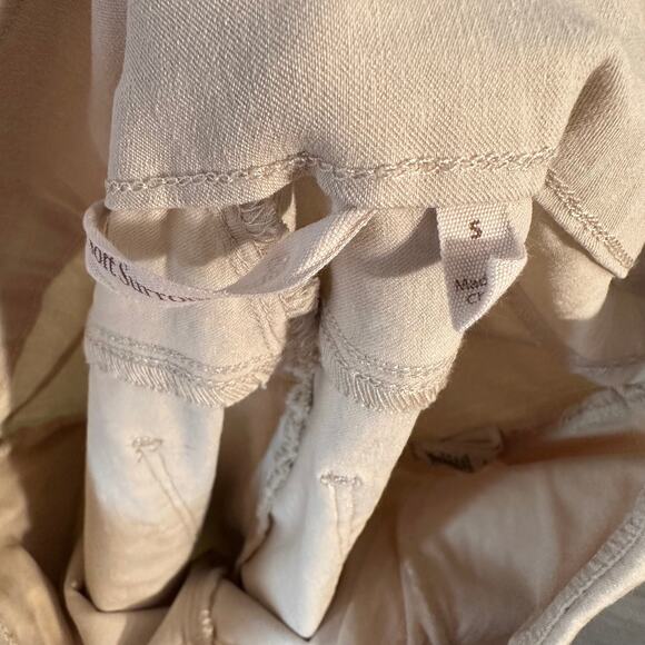 Soft Surroundings Tan Khaki High Rise Skinny Stretchy Pull On Pants Womens Small - Picture 5 of 6